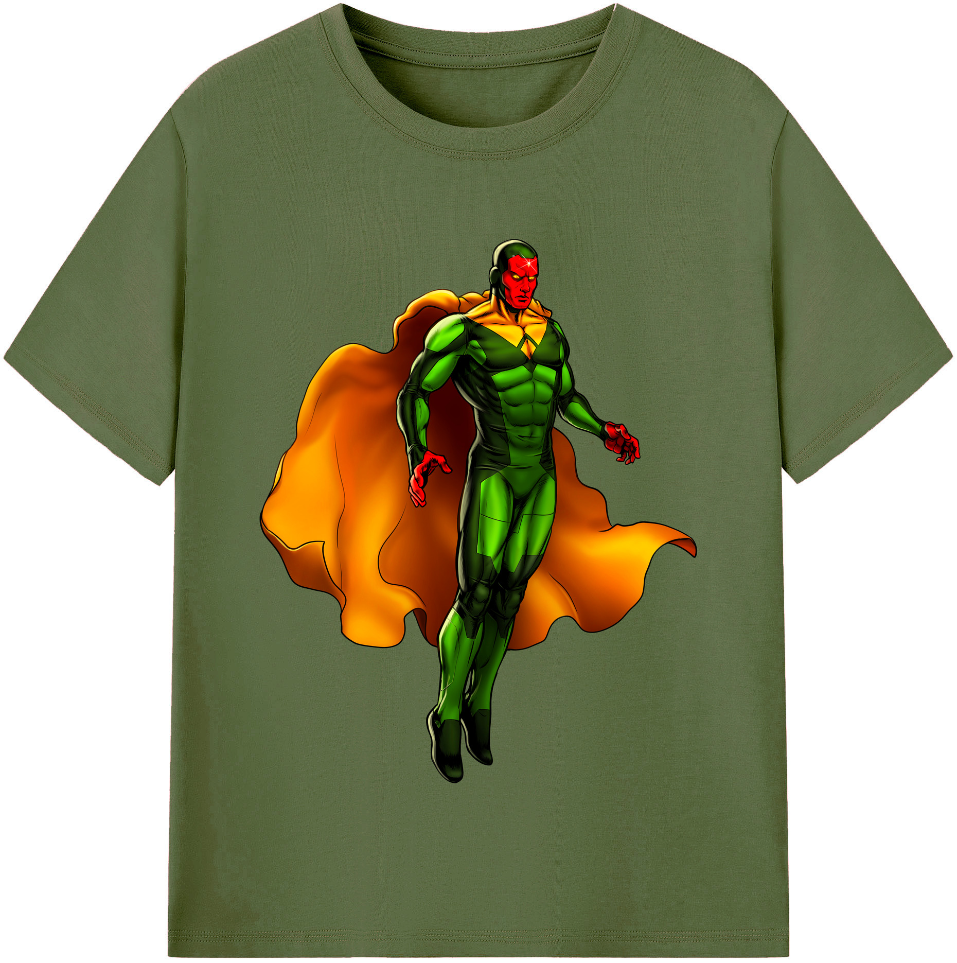 （画像用） アベンジャーズ The Avengers 綿100％半袖Tシャツ（フロントプリント）